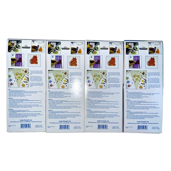 Loew Cornell Collectible Stencil Lot 710 709 - Picture 6 of 7